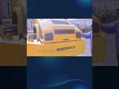 CHANGLIN YZ8 Vibrating Road Roller Equipment Compaction Operation (Operazione di compattazione delle attrezzature per rulli stradali vibranti)