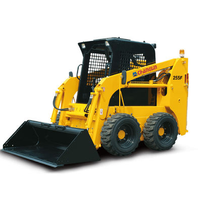 Changlin Yellow Skid Loader Excavator 255F 0.4M3 Peso operativo 2400 Kg