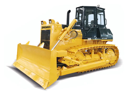 GTY220 Bulldozer rampicante attrezzature da costruzione 23,5 tonnellate per spingere / scavare