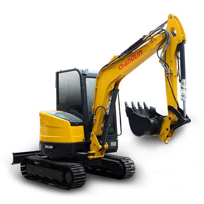 Escavatore idraulico ZG036S progettato ergonomicamente con spazio di guida spazioso